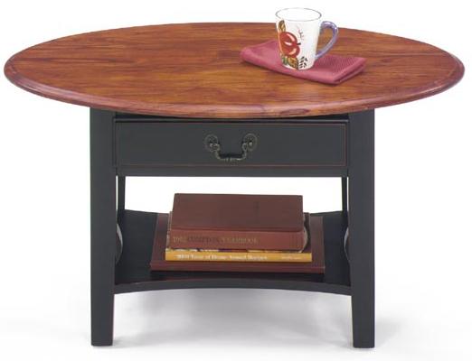 Null Furniture 1900 International Accents 1242374 Petite Oval Cocktail Table And Square Base With Single Drawer And Bottom Shelf O Dunk O Bright Furniture Cocktail Coffee Tables
