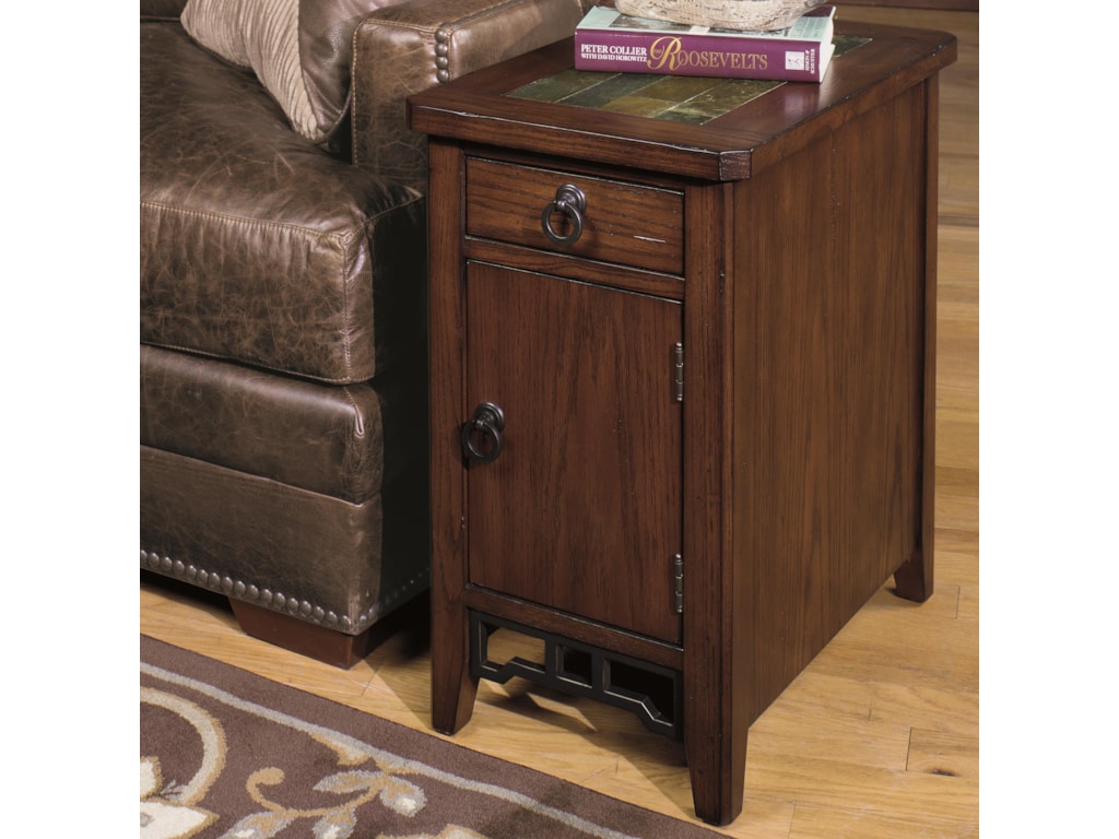 Null Furniture 5013 Chairside Cabinet With Magazine Storage Wayside Furniture End Table