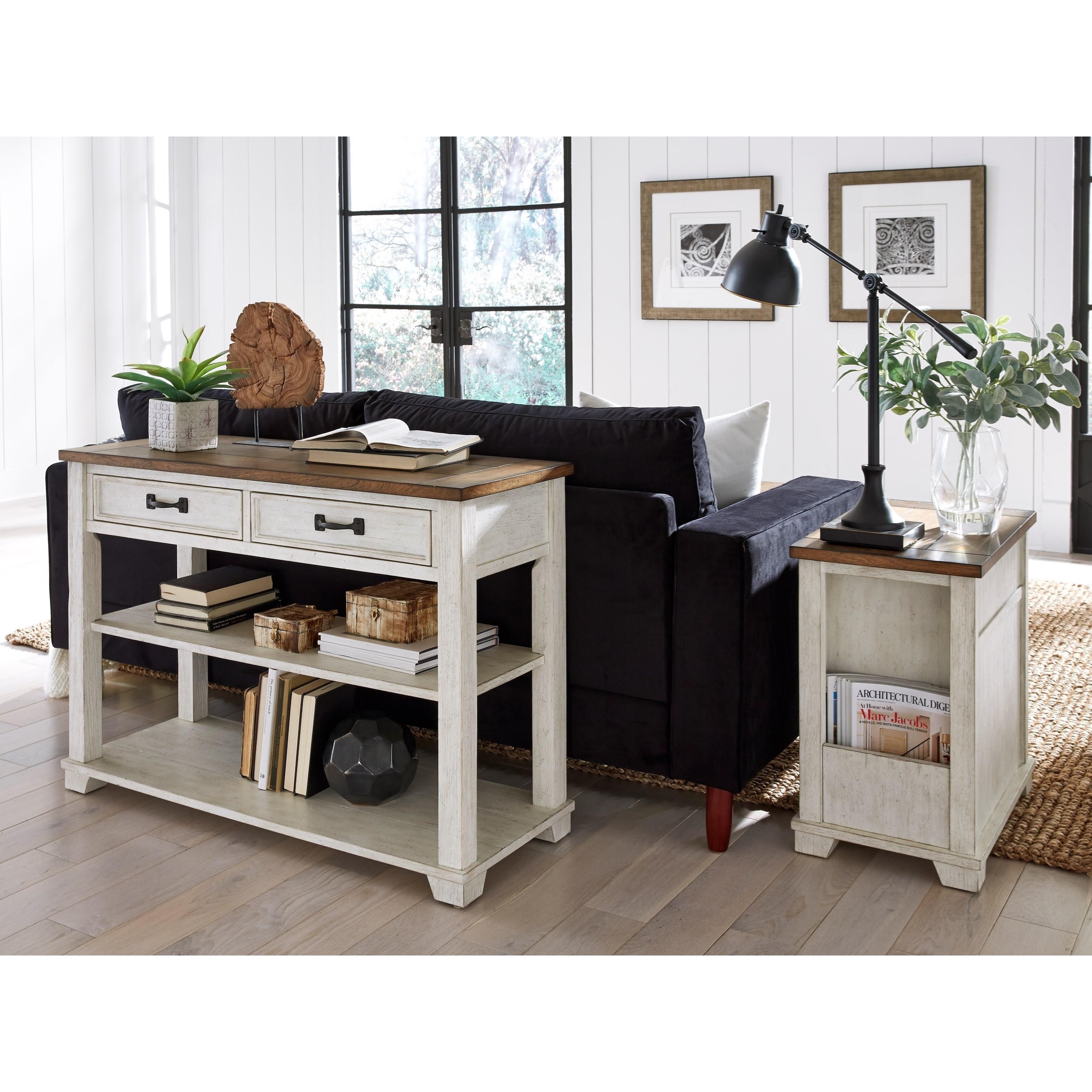 Null Furniture 5519 5519 09 Sofa Media Console Table With 2 Shelves Dunk Bright Furniture Sofa Tables Consoles Get great media room design ideas from ethan allen's inspiration hub. 5519 sofa media console table