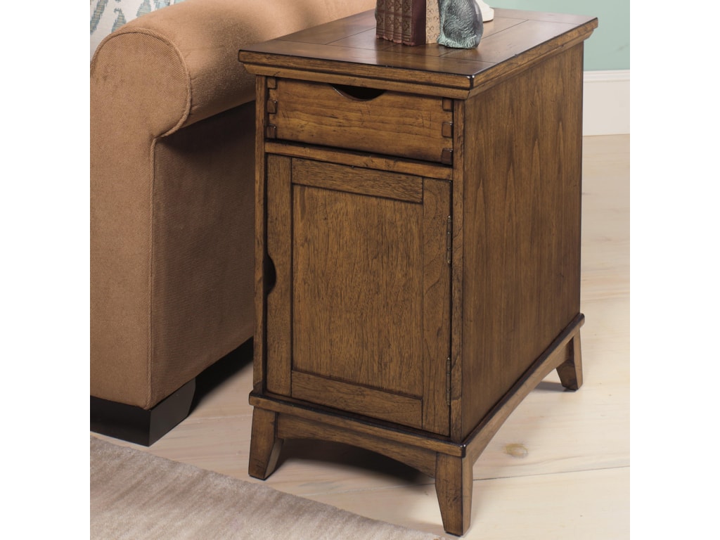 Null Furniture 7013 22 Chairside Cabinet With Magazine Rack 7013 Chairside Cabinet With Magazine Rack By Null Furniture