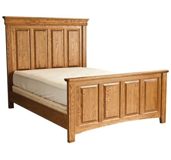 Oakwood Industries Edinburgh 84 Queen Raised Panel Bed With Oakwood Industries Edinburgh 84 Queen Raised Panel Bed With Headboard And Footboard