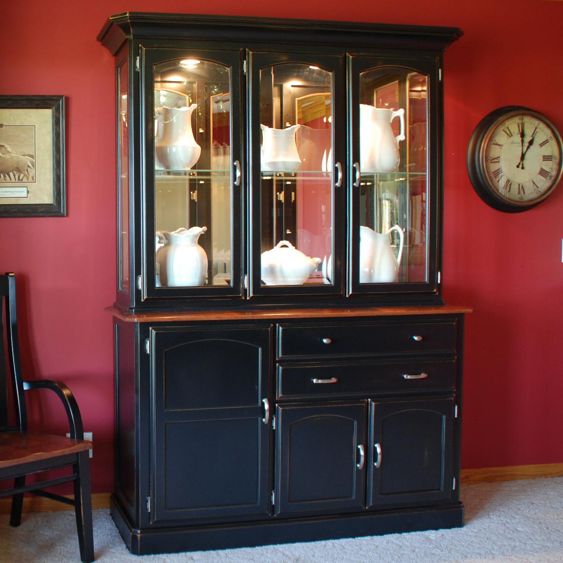 Oakwood Industries Casual Dining Newport China Cabinet W Touch