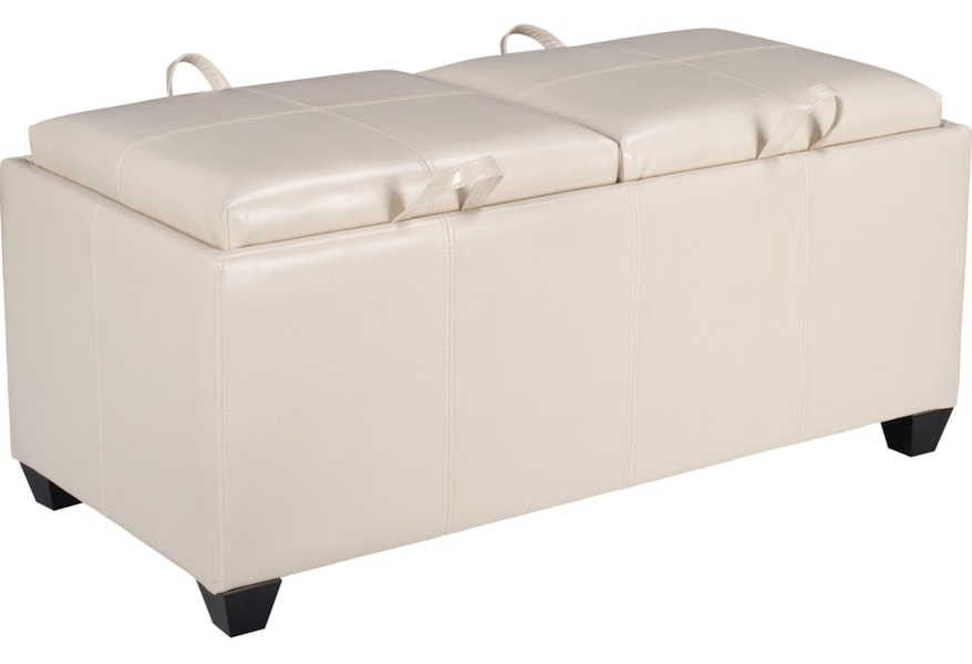 Office Star Benches Metro Double Storage Bench Wilson S