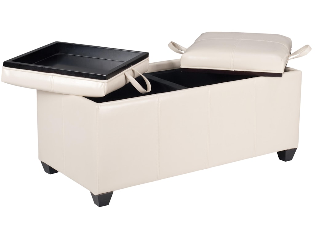 Office Star Benches Metro Double Storage Bench Sadler S Home
