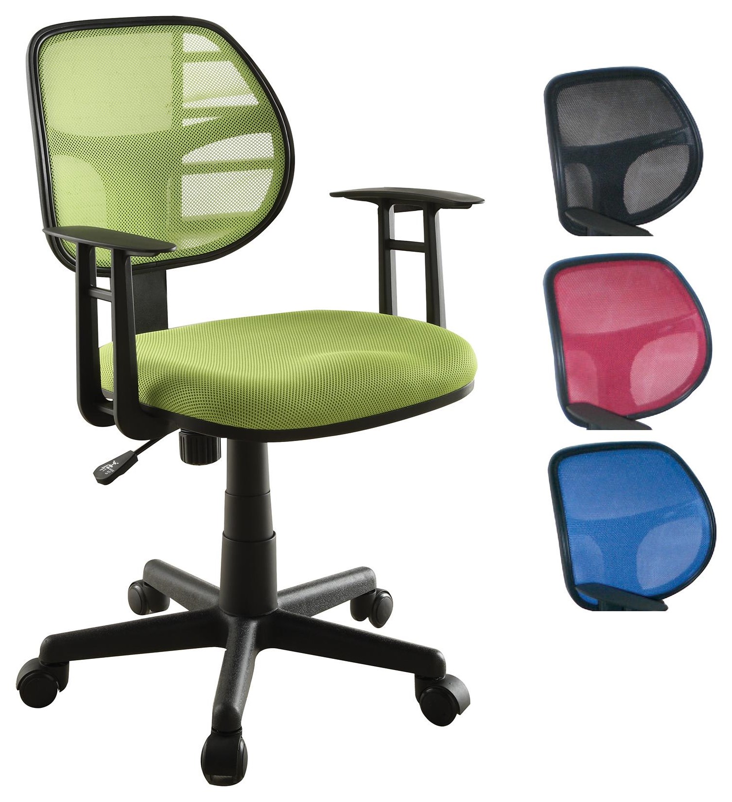 Offshore Furniture Source Chairs B 011 Grn Green Mesh Office Chair