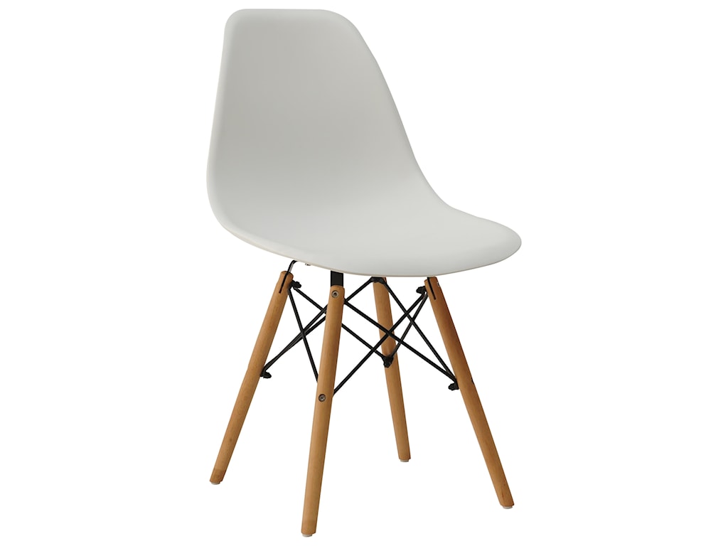 Offshore Furniture Source Dc113 Dc113s White Shell Chair Sam