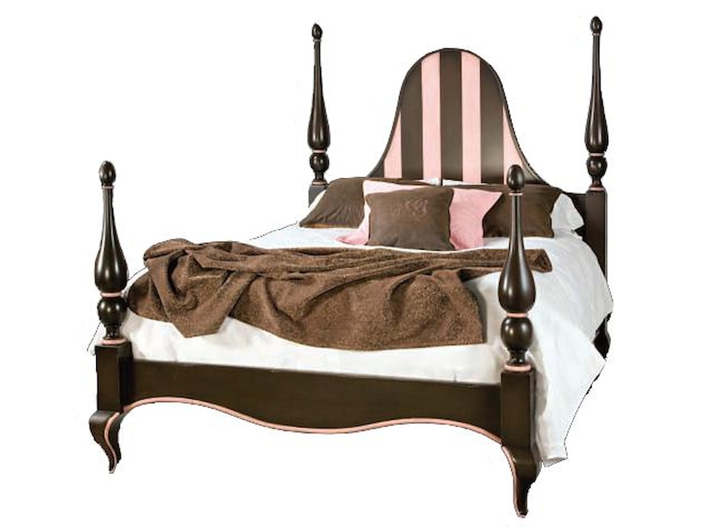 Old Biscayne Designs Custom Design Solid Wood BedsFelicity Carved Wood Bed
