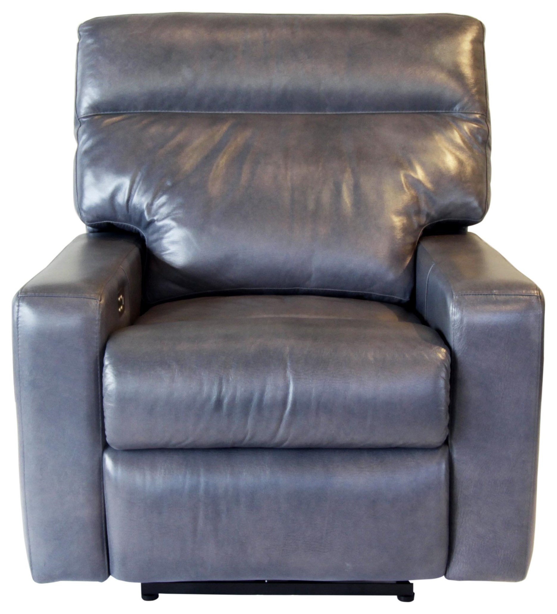 Omnia Leather Lyndsey Power Recliner Homeworld Furniture Three