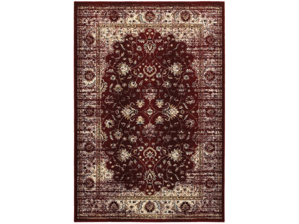 Oriental Weavers Empire 2 3 X 7 6 Traditional Red Ivory Runner Oriental Weavers Empire 2 3 X 7 6 Traditional Red Ivory Runner Rug