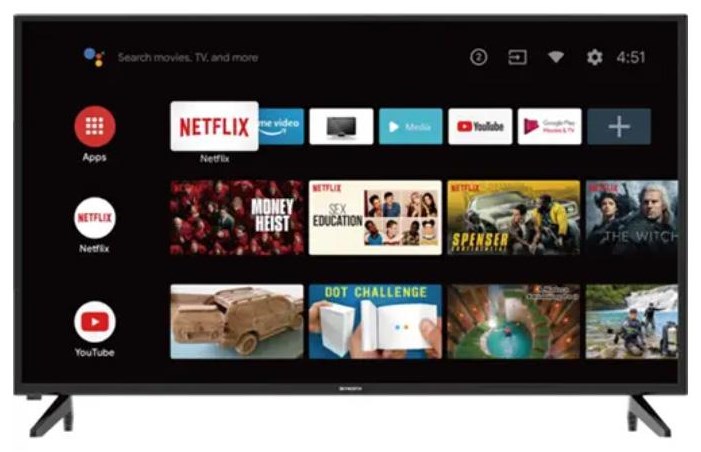 32 Inch DLED Android TV w/ Voice Remote 
