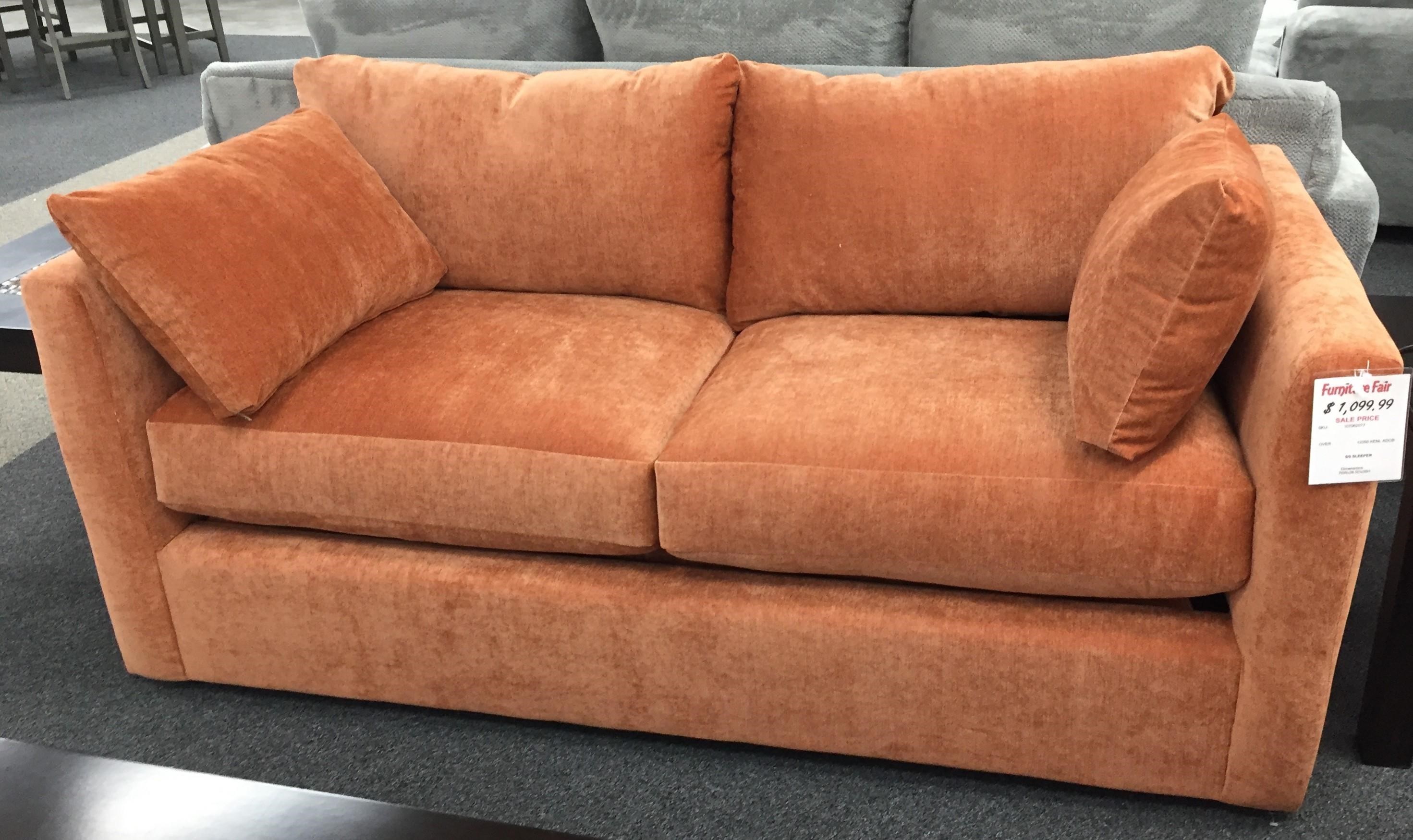 Overnight Sofa Coastal Sleeper Collection 12050 Adobe Rust Queen Sleeper Adobe Rust Furniture Fair North Carolina Sleeper Sofas