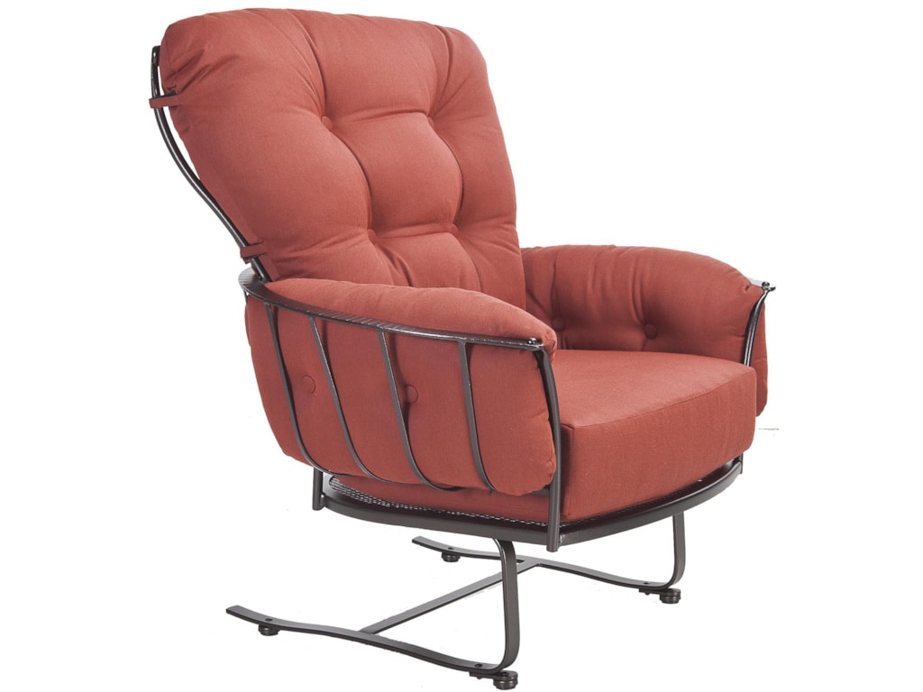 O W Lee Monterra Spring Base Lounge Chair With Four Cushions Conlin S Furniture Outdoor Chair