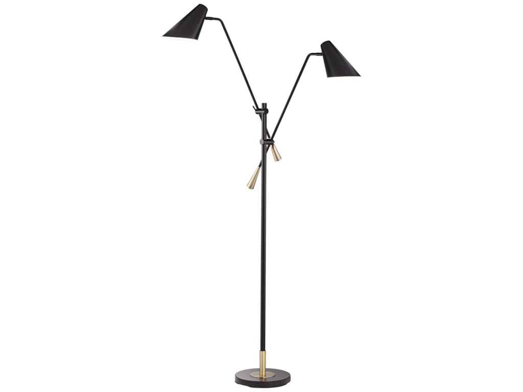 Floor Lamps Two Light Adjule Lamp Bennett S Furniture Floor Lamps Two Light Adjule