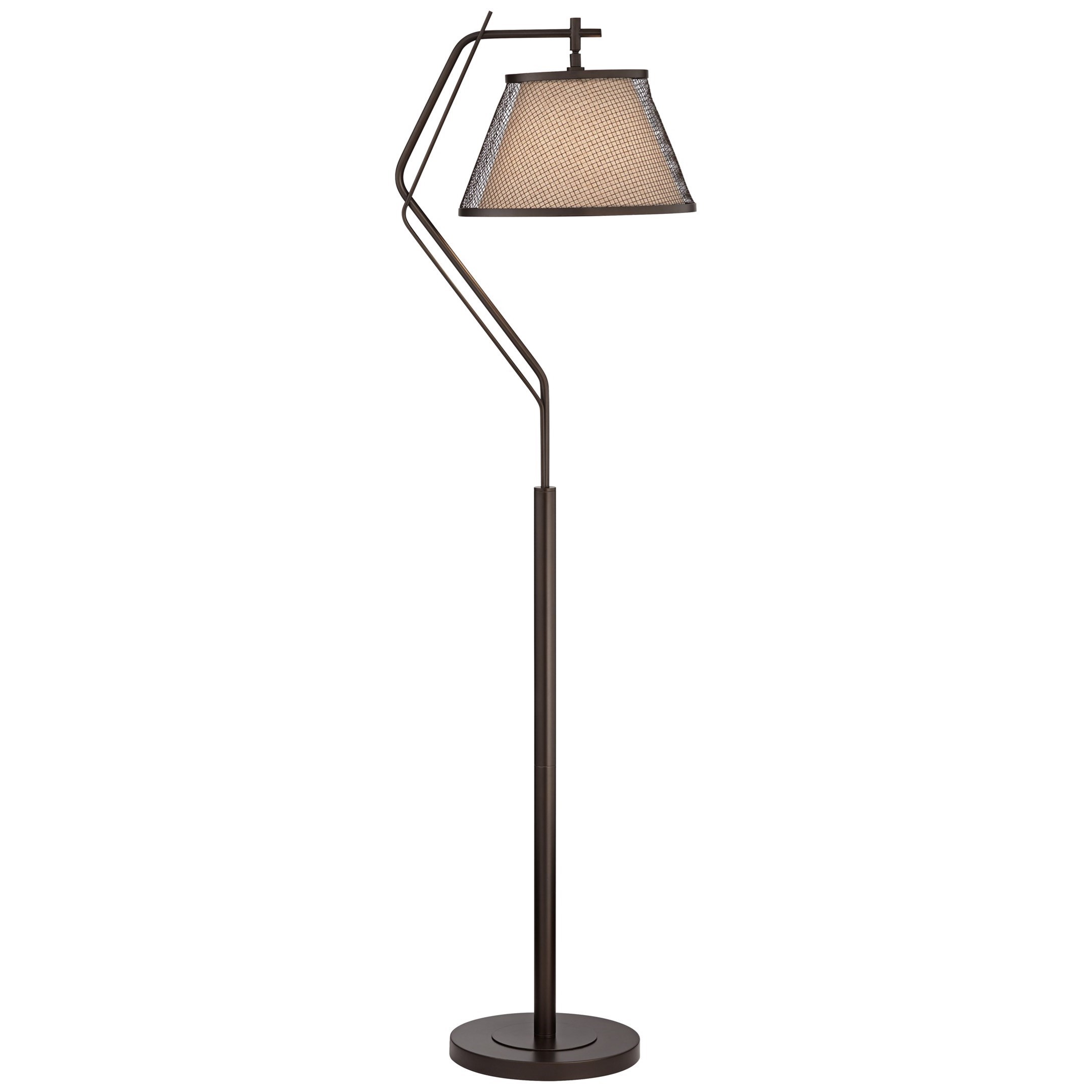 Pacific Coast Lighting Floor Lamps Bronze Metal Arc Floor Lamp