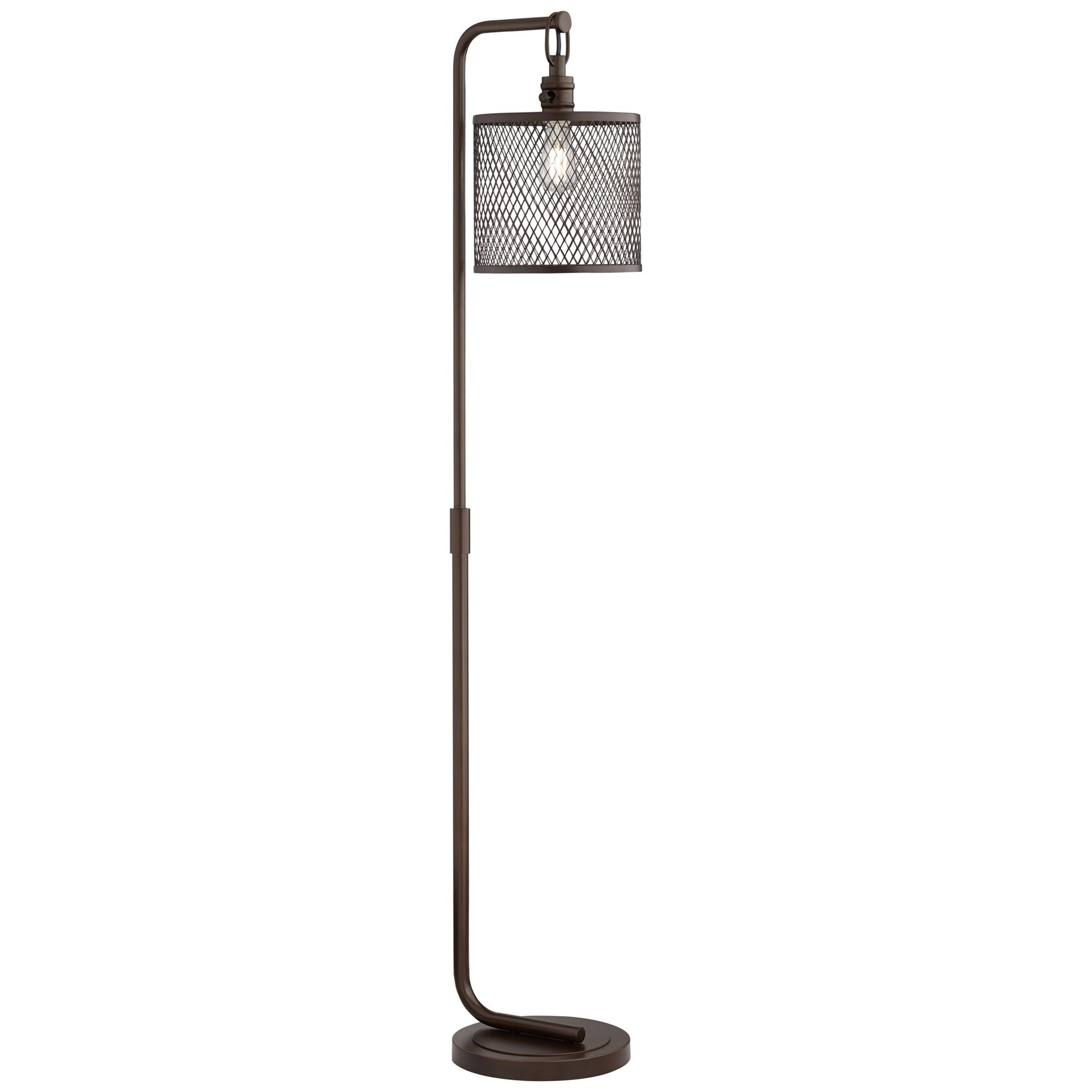 Pacific Coast Lighting Floor Lamps Metal Cage Floor Lamp Wayside Furniture Floor Lamps Sand black wire cage metal floor lamp. wayside furniture