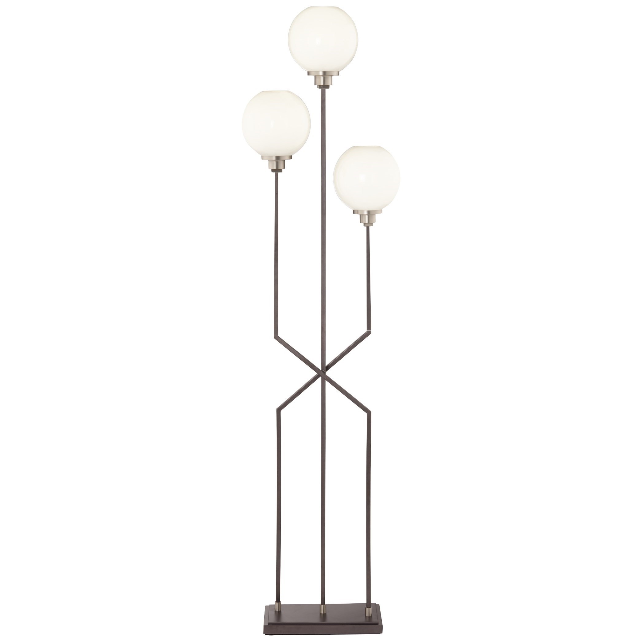 menlo glass globe desk lamp