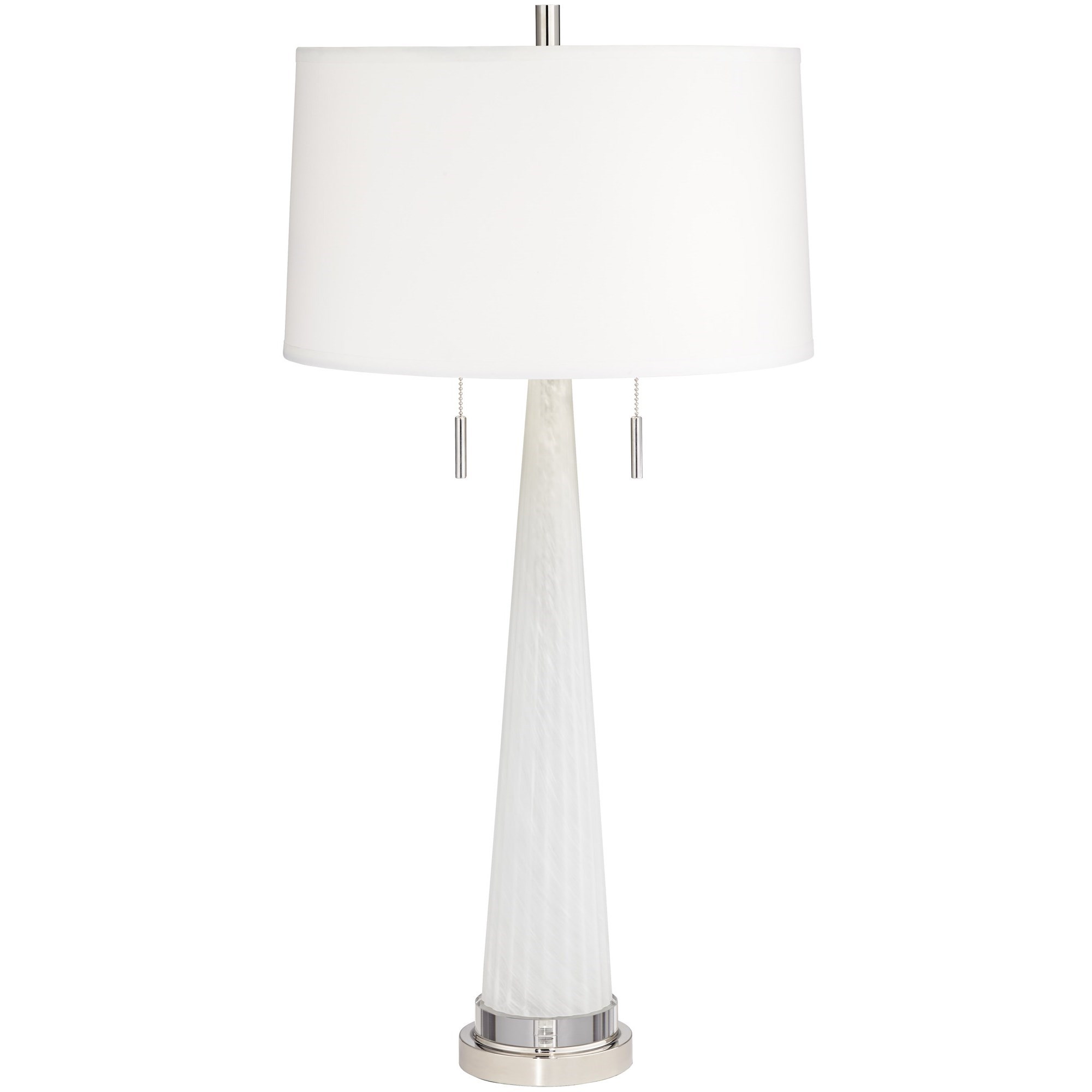 white base table lamps