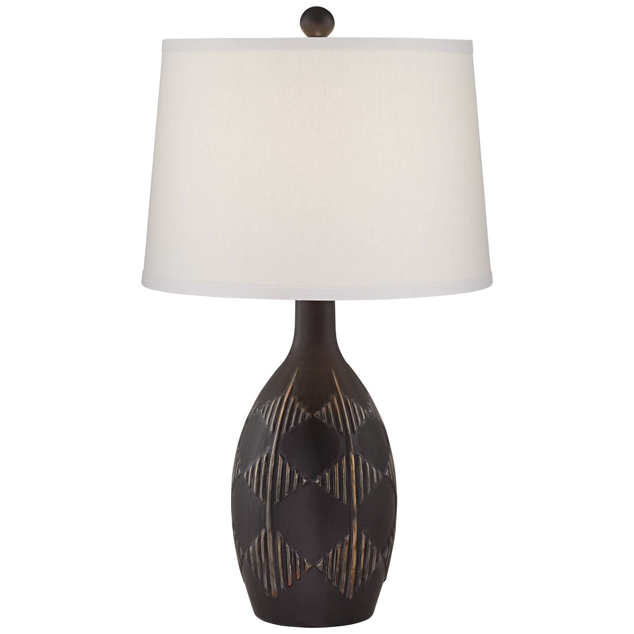charcoal table lamp