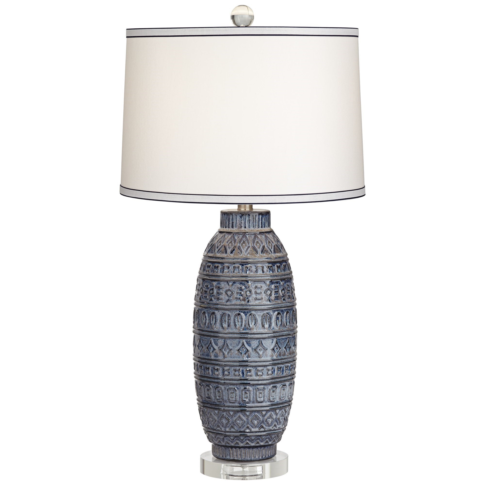 dark blue bedside lamps