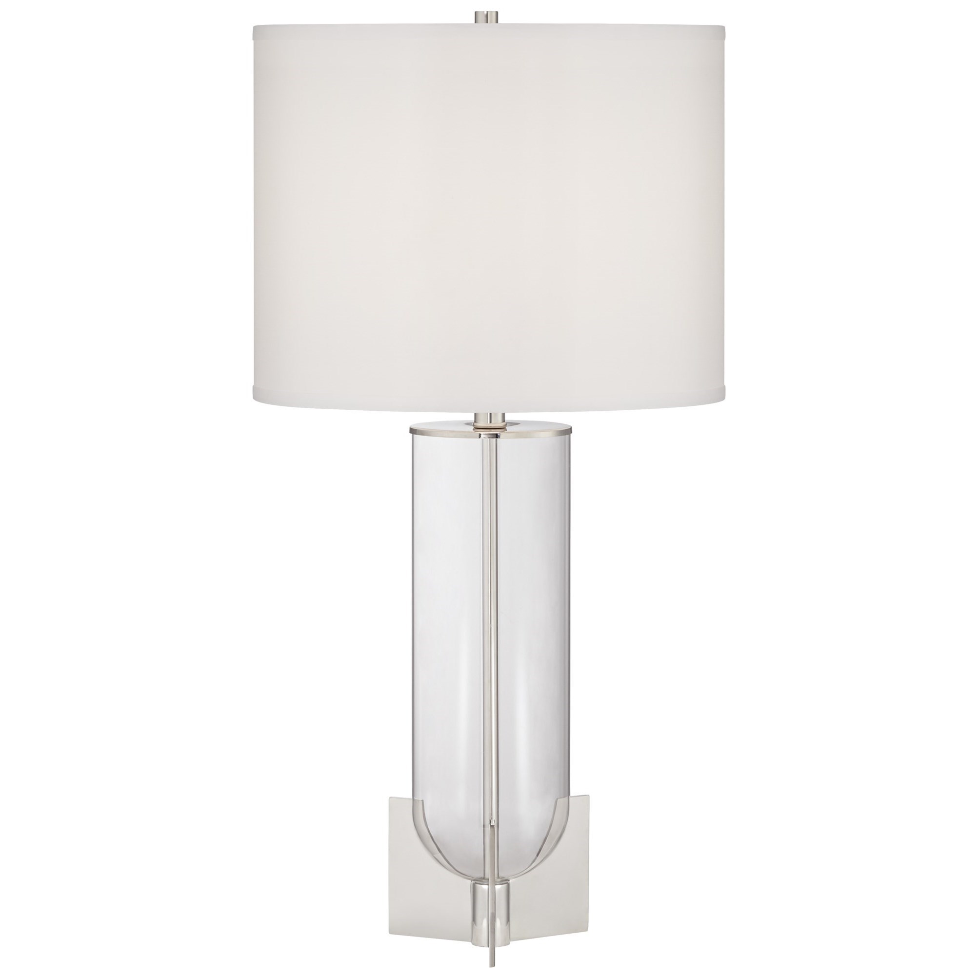 clear glass bedside lamps