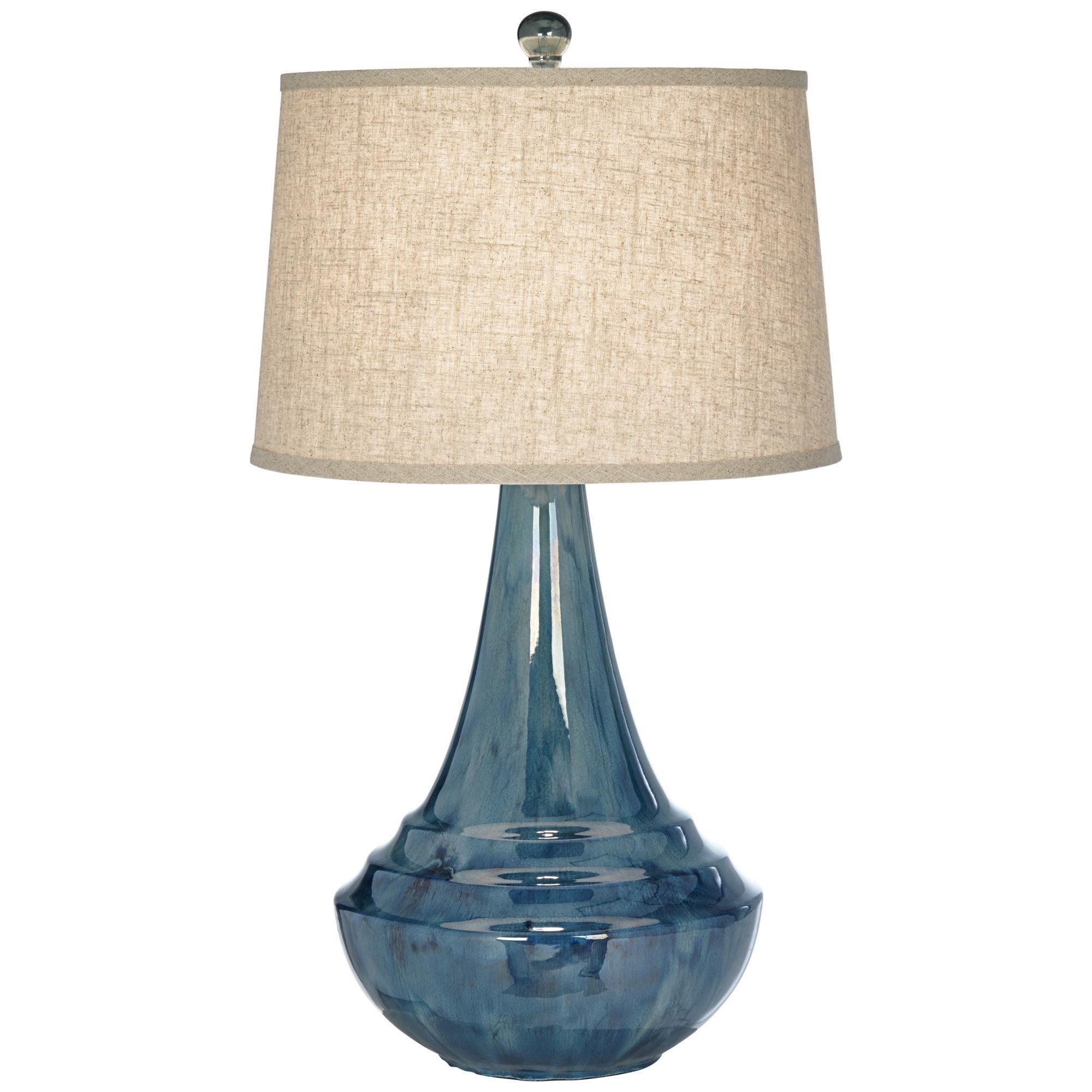 menlo glass globe desk lamp