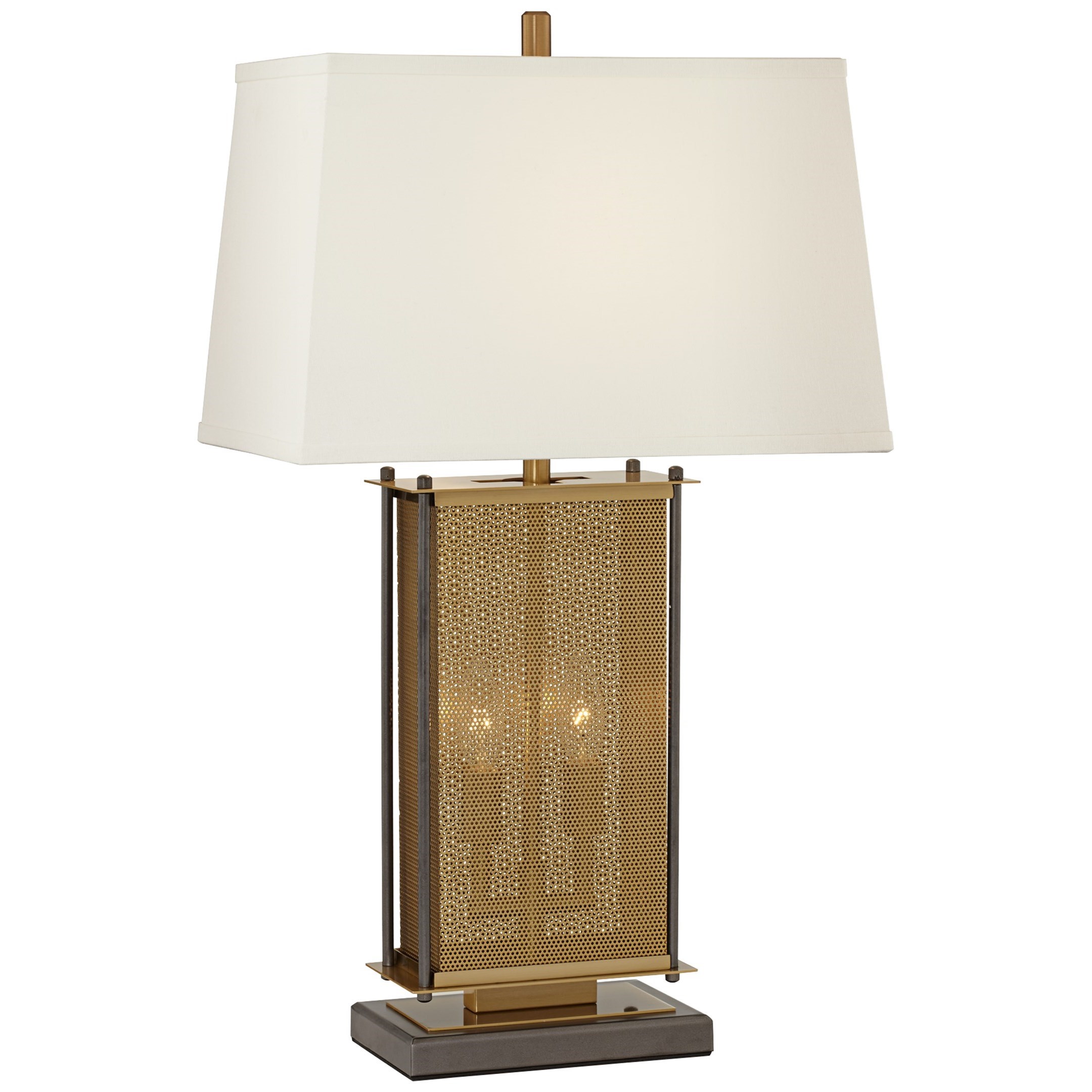 Pacific Coast Lighting Table Lamps Perforated Cage Table Lamp