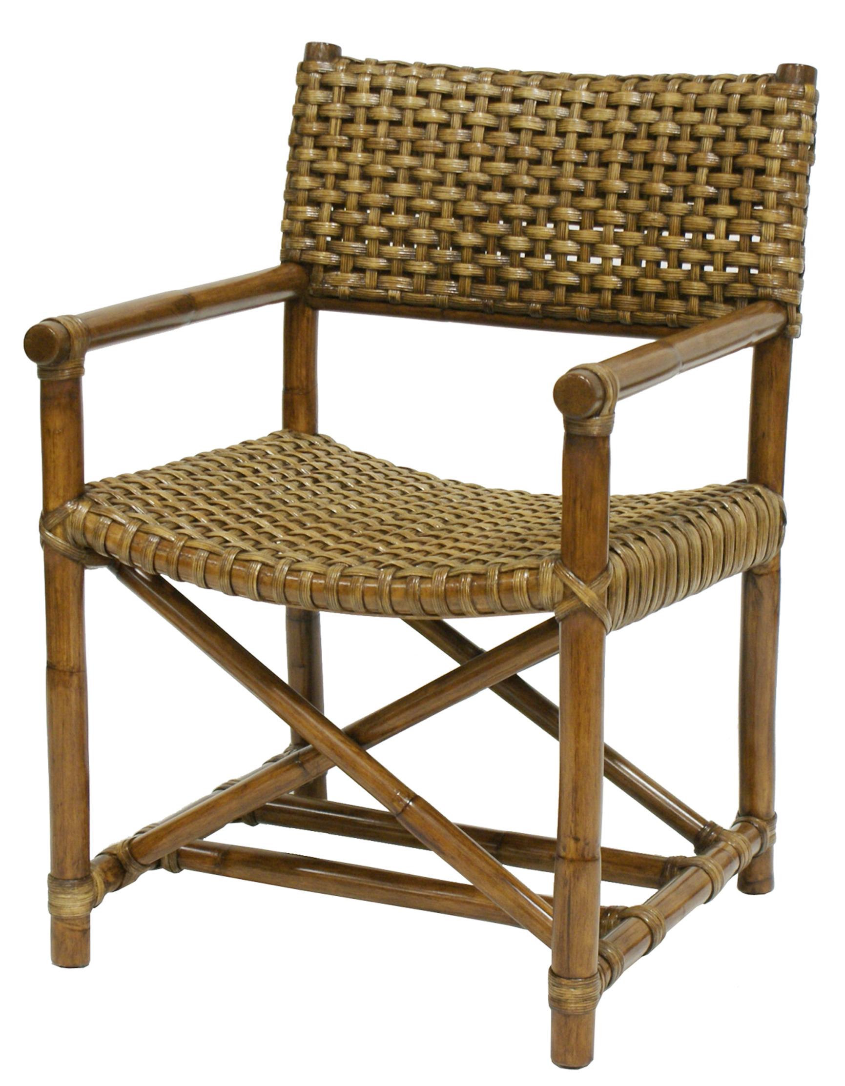 Woven Rattan Side Chair