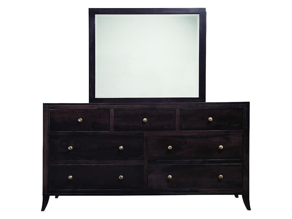 Palettes By Winesburg Adrienne Pw Contemporary Seven Drawer