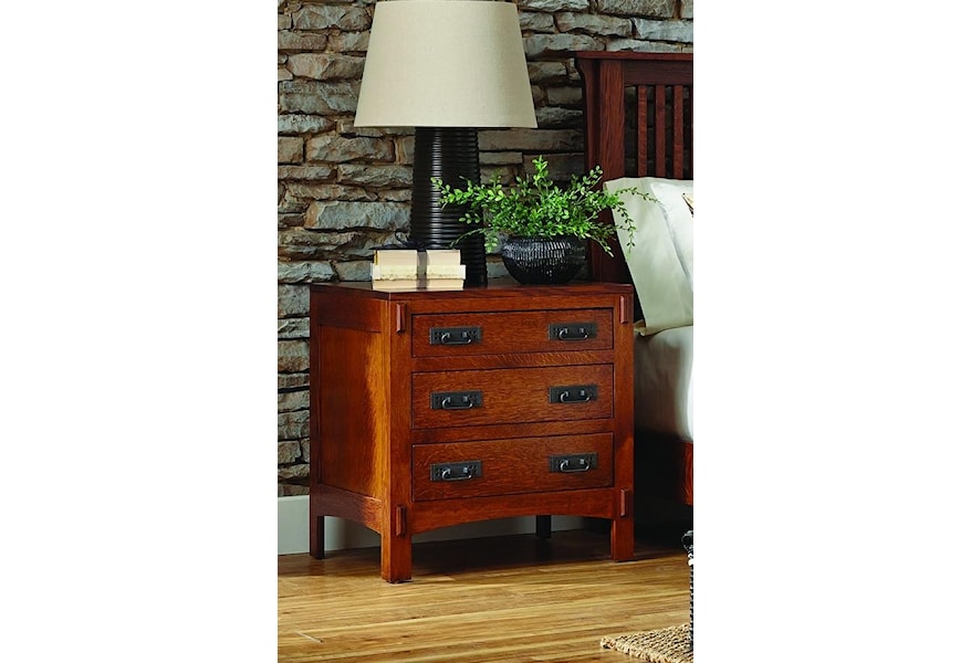 Palettes By Winesburg American Craftsman 09241 Qso Nightstand