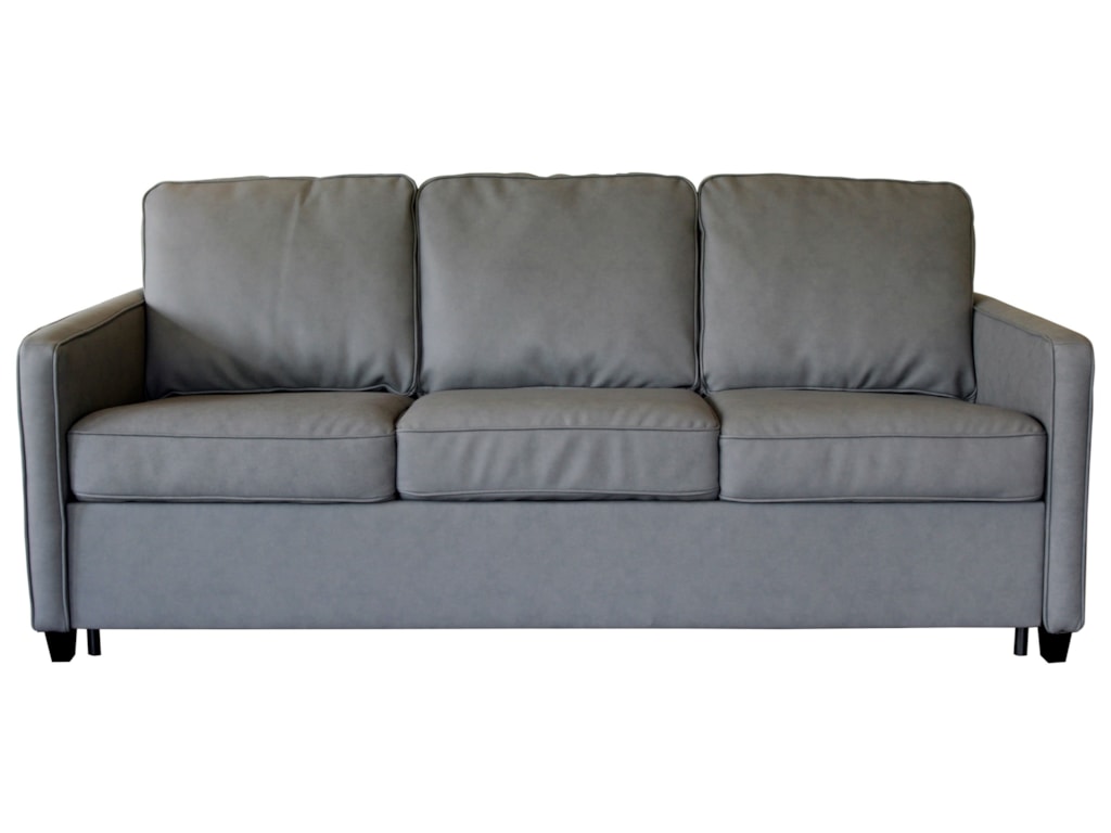 California Contemporary Sofa Sleeper With Heat Control Queen Mattress By Palliser At Homeworld Furniture