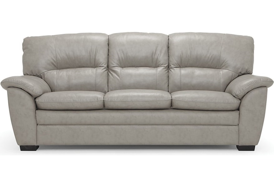 Palliser Amisk 77343 01 Casual Sofa With Pillow Arms Furniture