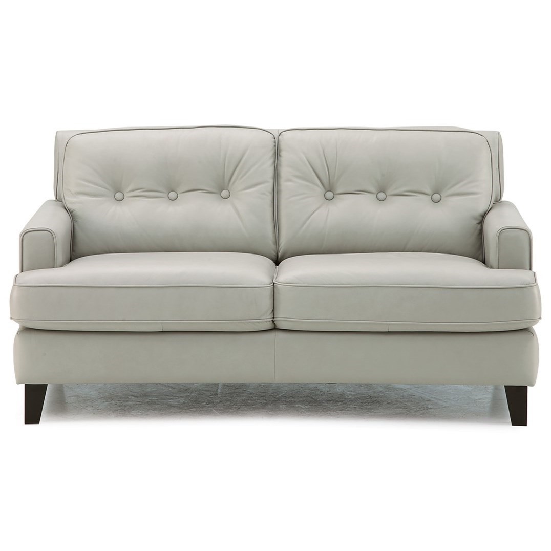 Palliser Barbara 77575 03 Transitional Stationary Loveseat With
