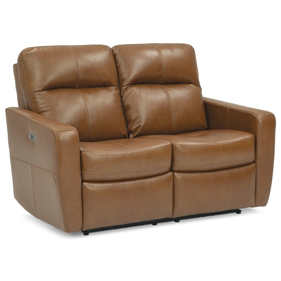 Palliser Cairo 40132 63 Contemporary Power Reclining Loveseat With Power Headrest Furniture And Appliancemart Reclining Loveseats