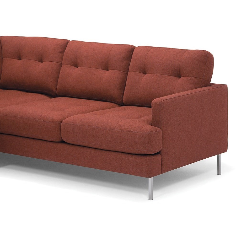 Palliser Collette Mid Century Modern Sectional Sofa Jordan S