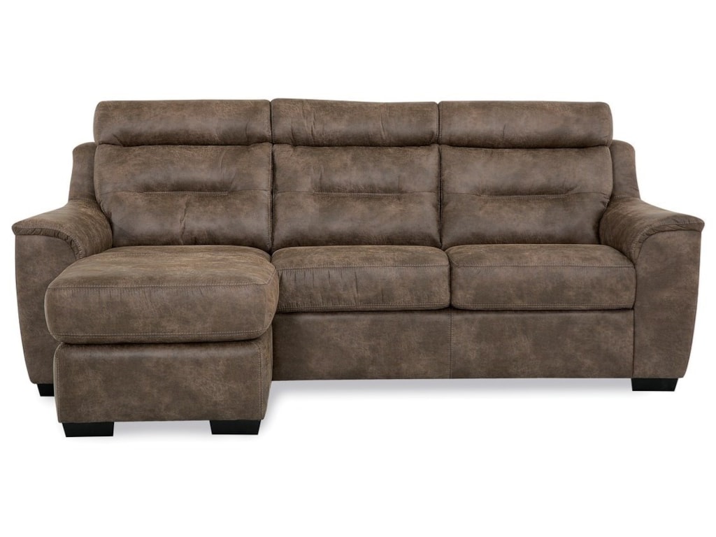 Palliser Denmark Contemporary Sofa With Chaise Reid S