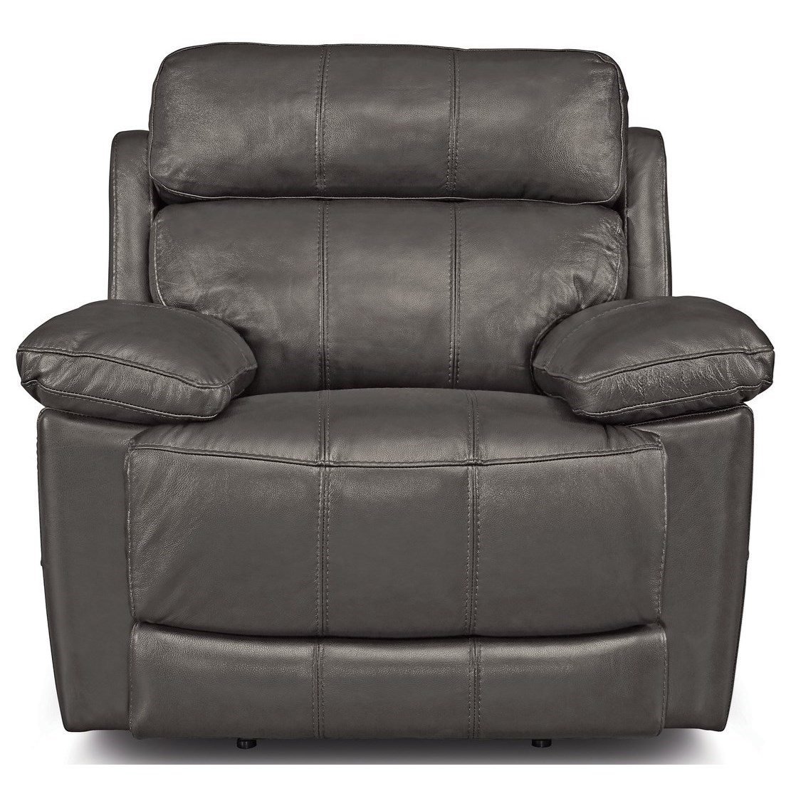 Casual Wallhugger Power Headrest Recliner with USB Ports