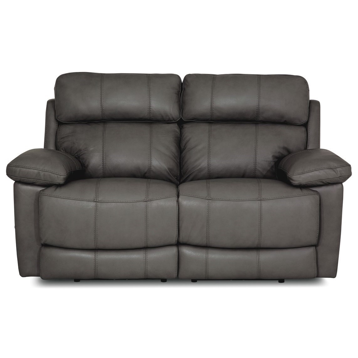 Palliser Finley Casual Power Headrest Reclining Loveseat With Usb Ports Darvin Furniture Reclining Loveseats