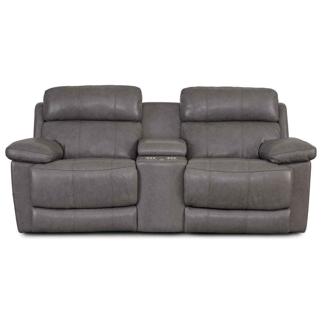 Palliser Finley Casual Power Headrest Reclining Console Loveseat With Usb Ports Jordan S Home Furnishings Reclining Loveseats