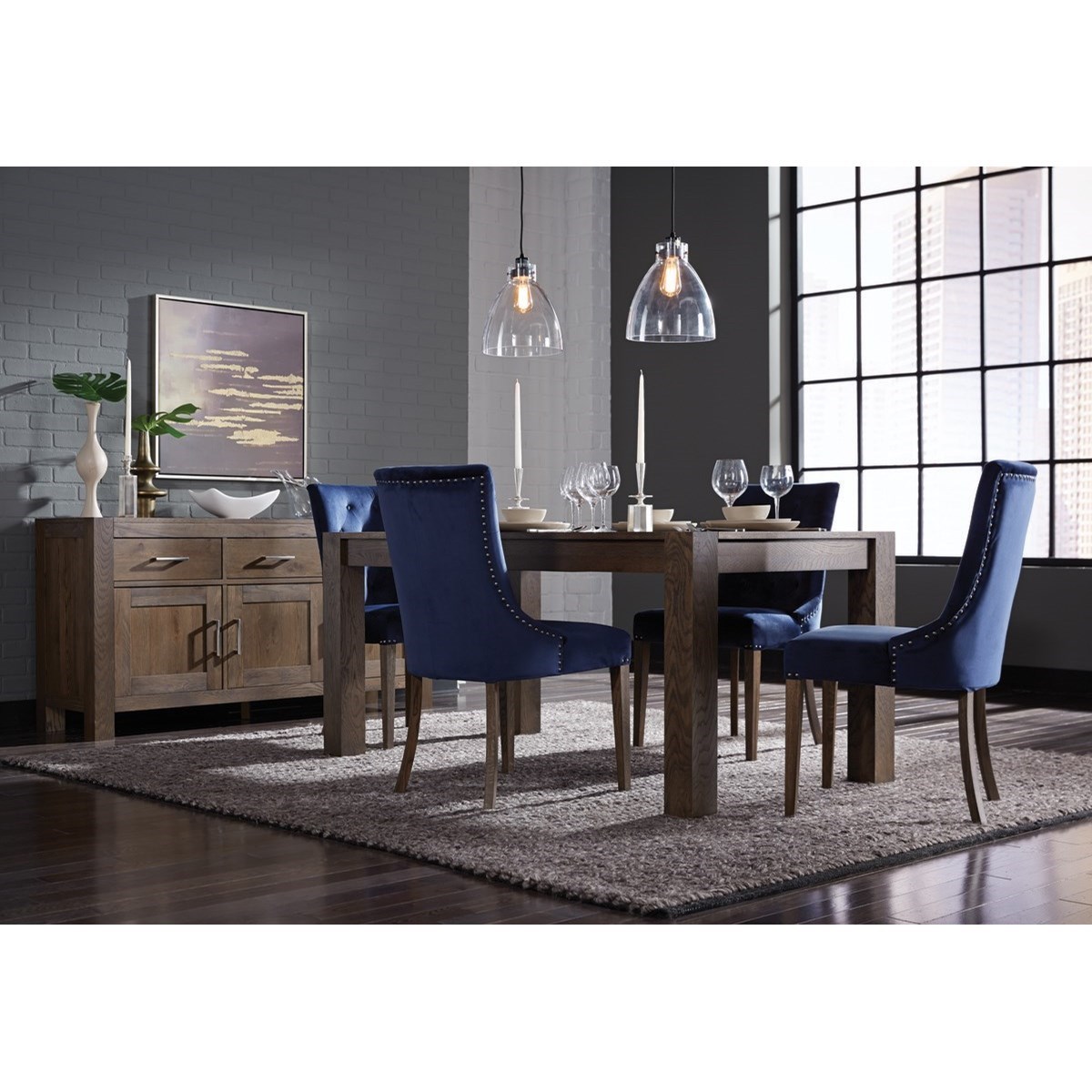 Palliser Gardiner Saylor Modern Rustic Rectangular Extension