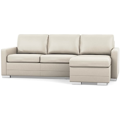 Palliser Inspirations Contemporary Sofa With Chaise And Narrow Track Palliser Inspirations Contemporary Sofa With Chaise And Narrow Track Arms