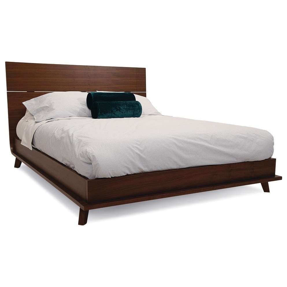 Palliser Kamden Mid Century Modern King Panel Bed Furniture And