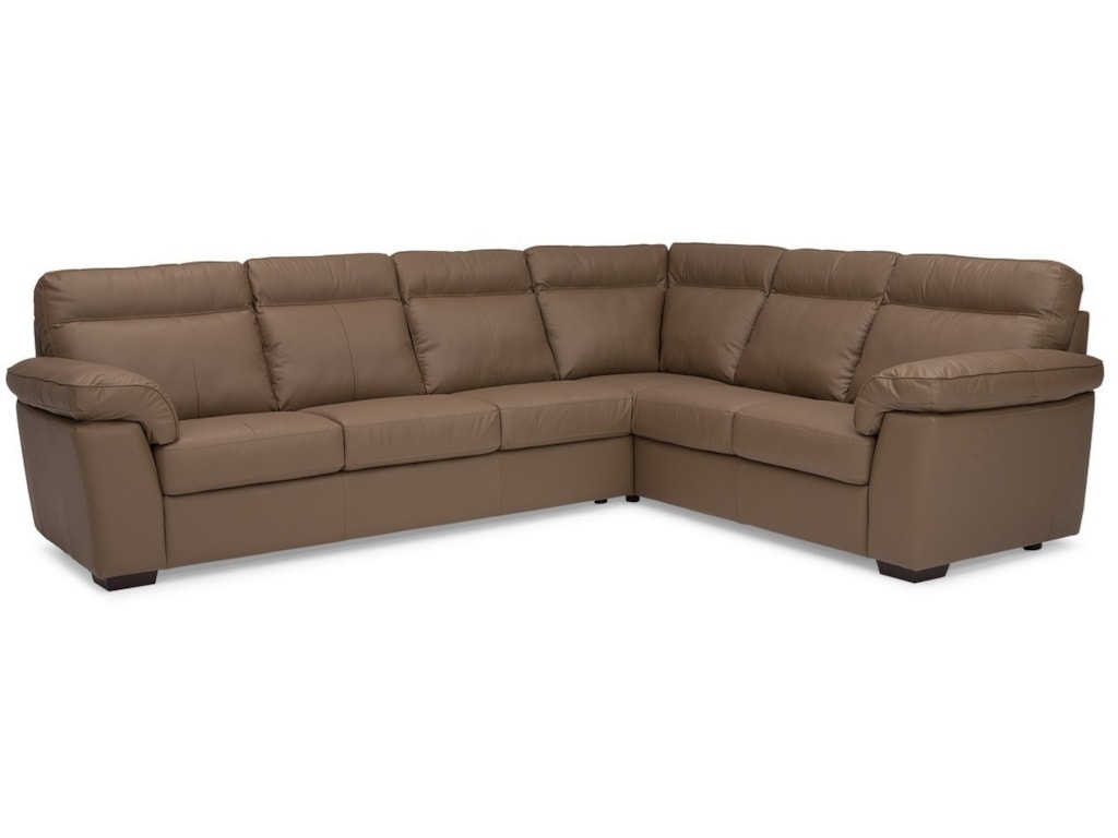 Palliser Kingston Casual 2 Piece Sectional With Left Hand Facing Palliser Kingston2 Piece Sectional