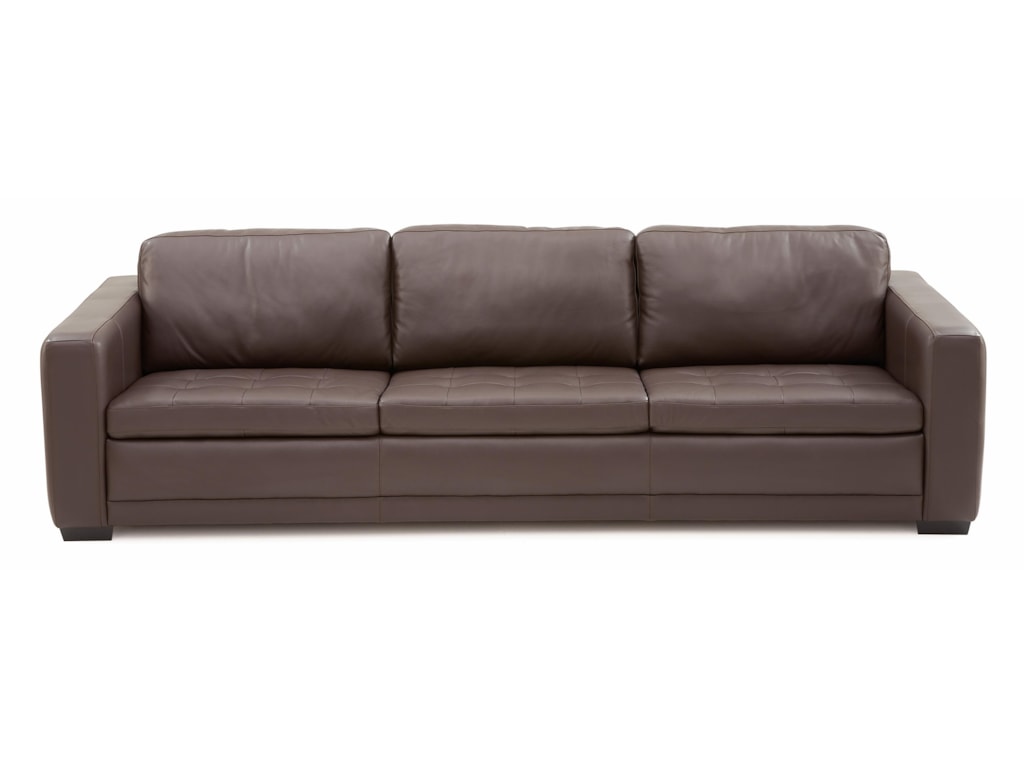 Palliser Knightsbridge Transitional Sofa With Track Arms Reid S Palliser Knightsbridgestationary Sofa