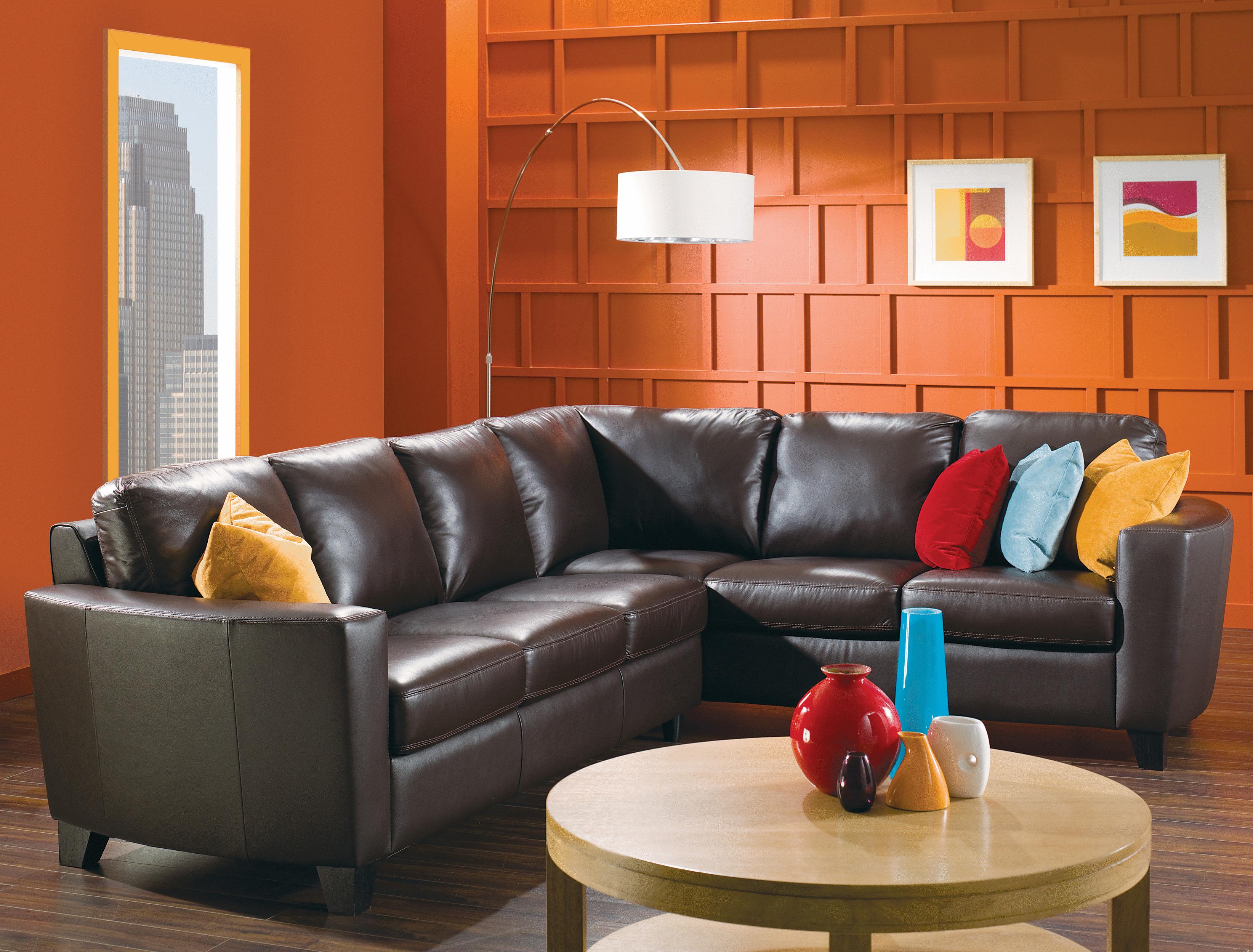 Palliser Leeds Contemporary 2 Piece Sectional Furniture And