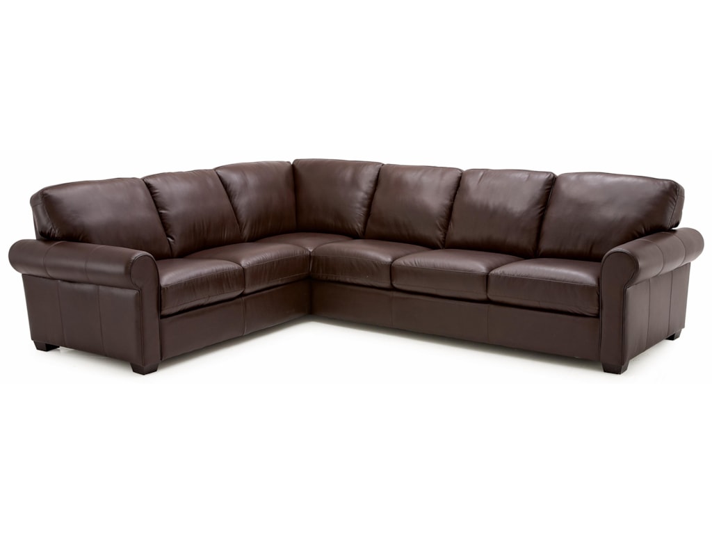 Palliser Magnum Transitional 2 Pc Sectional Sofa With Lhf Palliser Magnum2 Pc Sectional Sofa With Lhf Split