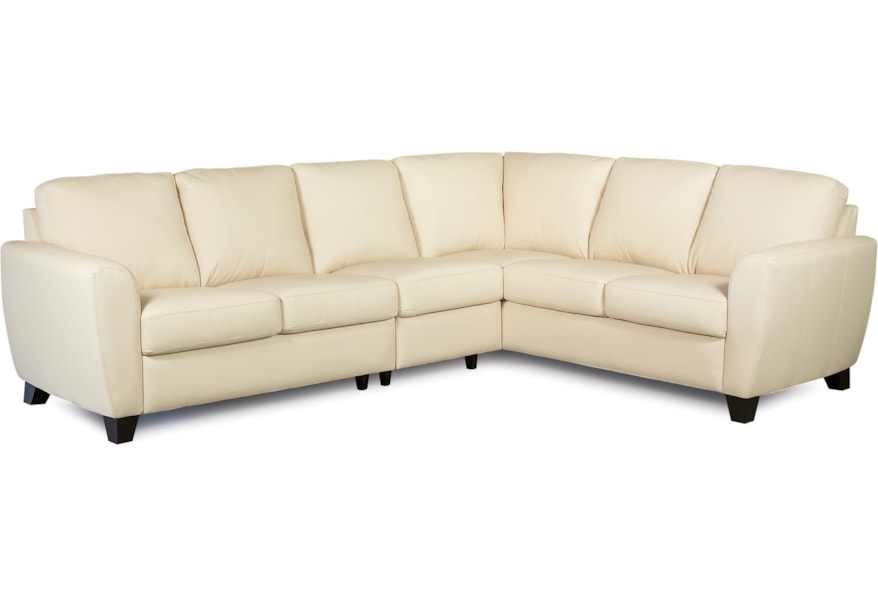 Palliser Marymount Contemporary 5 Seat Sectional Sofa With Raf Corner Piece Belfort Furniture Sectional Sofas