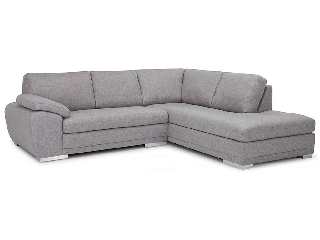 Miami Contemporary 2 Piece Sectional By Palliser At Dunk Bright Furniture