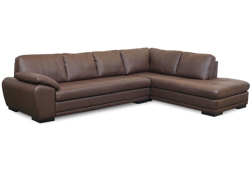 Palliser Miami Contemporary 2 Piece Sectional With Corner Chaise Palliser Miami Contemporary 2 Piece
