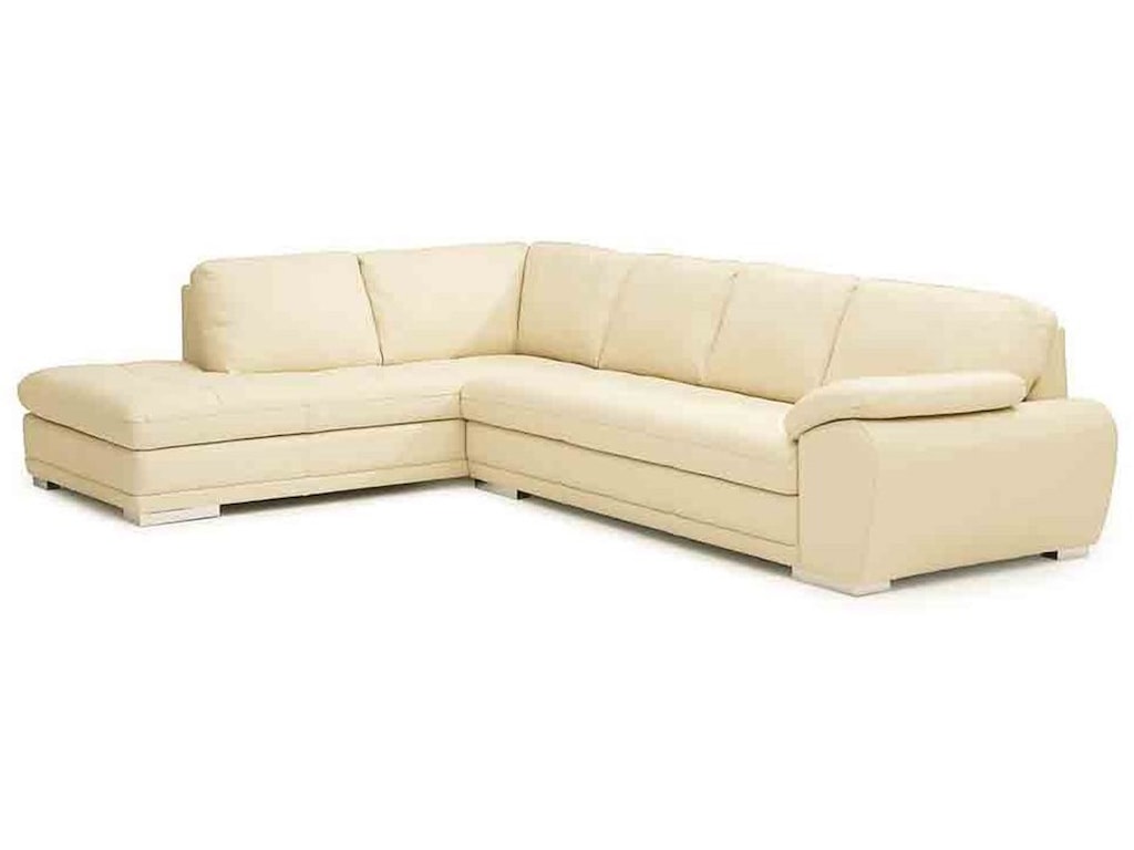 Miami Contemporary 2 Piece Sectional With Corner Chaise By Palliser At Dunk Bright Furniture