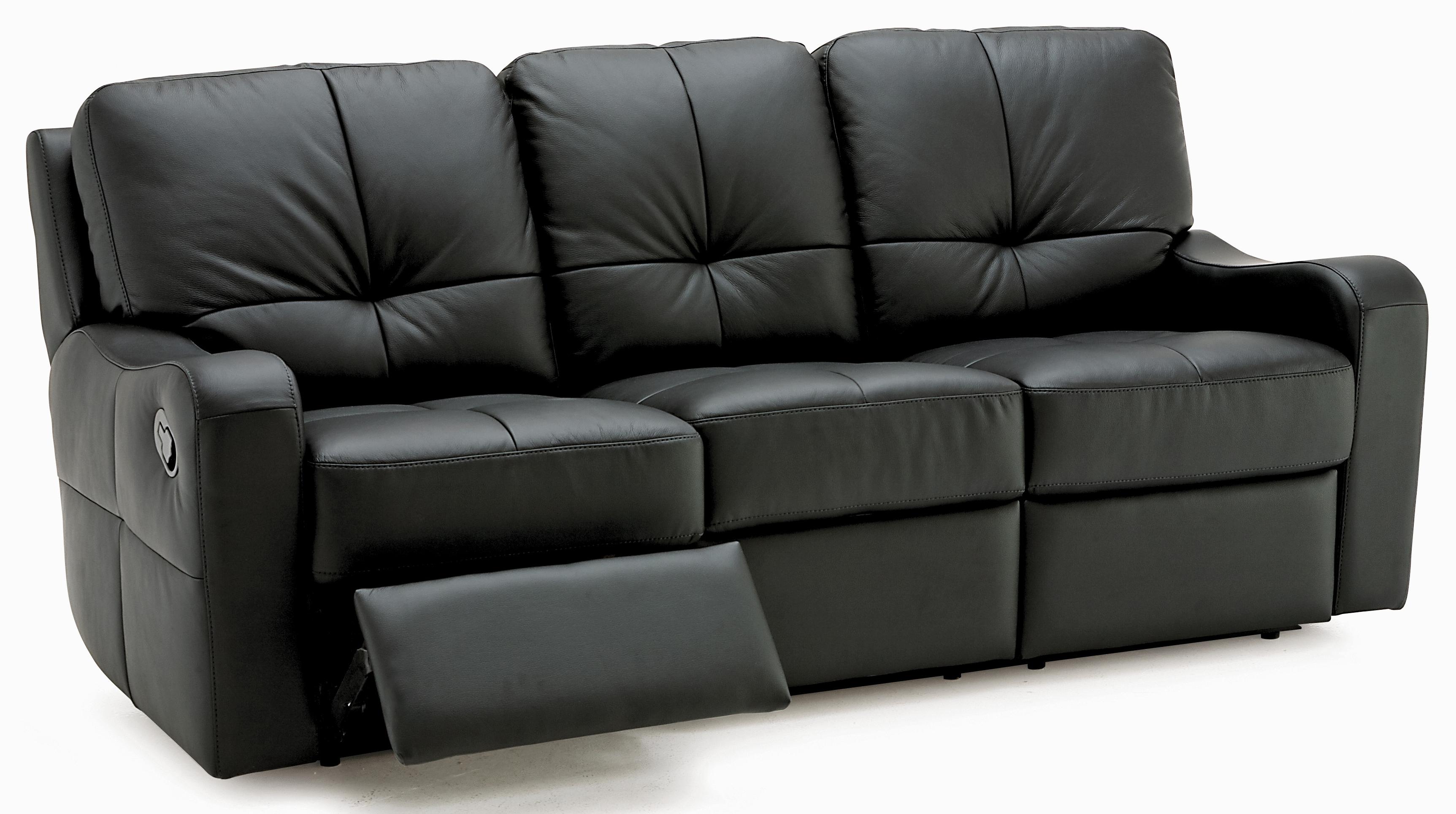 Palliser National 40040 51 Contemporary Sofa Recliner With Sloped Track Arms Dunk Bright Furniture Reclining Sofas